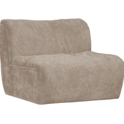 WOOOD Bank Baggy 1-zits, Chenille, kleur* Rechte Bank