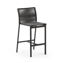 Kave Home Barkruk Culip Geweven touw (zithoogte 65cm)* Barkrukken