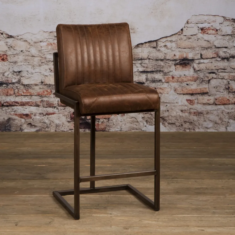 Tower Living Barkruk Ferro (zithoogte 67cm)* Barkruk Met Rugleuning