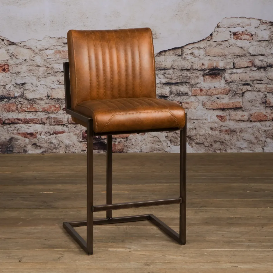Tower Living Barkruk Ferro (zithoogte 67cm)* Barkruk Met Rugleuning