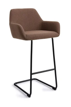 Jesper Home Barkruk Hiroo Arch Black (zithoogte 76cm)* Barkruk Met Rugleuning
