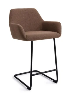 Jesper Home Barkruk Hiroo Arch Black (zithoogte 66cm)* Barkruk Met Rugleuning