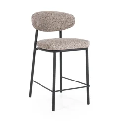 By-Boo Barkruk Jari (zithoogte 66cm)* Barkruk Met Rugleuning