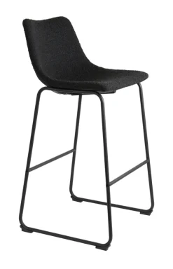 Light & Living Barkruk Jeddo Bouclé, kleur (zithoogte 72cm)* Barkruk Met Rugleuning
