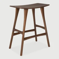 Ethnicraft Barkruk Osso Hout (zithoogte 65cm)* Barkruk Hout