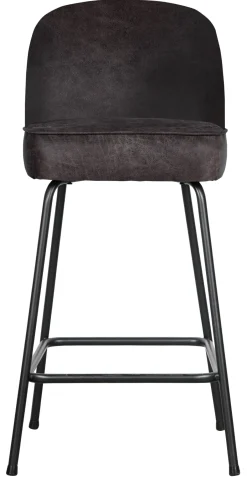 WOOOD Barkruk Vogue (zithoogte 65cm) Leder* Barkruk Met Rugleuning|Barkruk Leer / Kunstleer