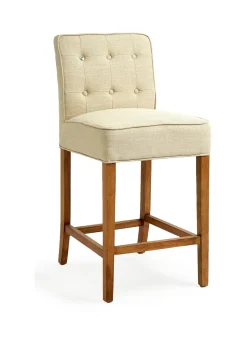 Rivièra Maison Barstoel Cape Breton Linen, kleur* Barkruk Met Rugleuning