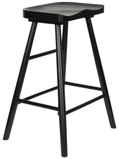 ZILT Barstoel Marky Eikenhout (zithoogte 64cm)* Barkruk Hout