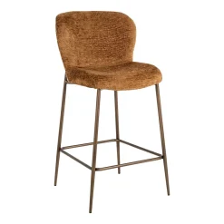 Richmond Interiors Barstoel Odarby Fusion stof, kleur (zithoogte 68cm)* Barkruk Met Rugleuning