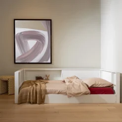 WOOOD Bedbank Carter Grenenhout, 90 x 200cm* Eenpersoonsbedden|Bedden & Boxsprings