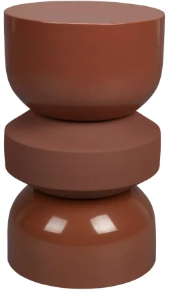 Dutchbone Bijzettafel/Kruk Apollo* Ronde Bijzettafel|Krukjes