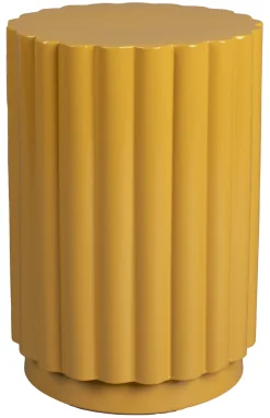 Dutchbone Bijzettafel/Kruk Camila* Ronde Bijzettafel|Krukjes
