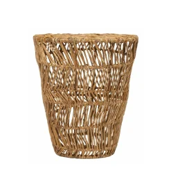 MUST Living Bijzettafel Santa Agnes Abaca, 36cm* Ronde Bijzettafel