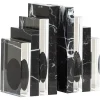 Richmond Interiors Boekenstandaard Fancy Crystal en marmer* Tijdschriftenhouders
