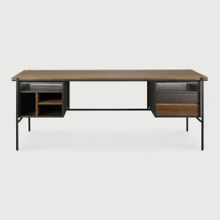 Ethnicraft Bureau Oscar Teakhout, 200 x 90cm* Bureaus