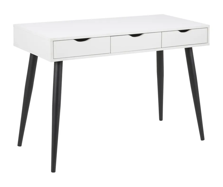 Bendt Bureau / sidetable Märta 110 x 50cm met 3 laden* Bureaus|Sidetables
