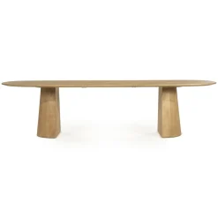 Eleonora Deens Ovale Eettafel Lune Mangohout, kleur* Ovale Eettafel