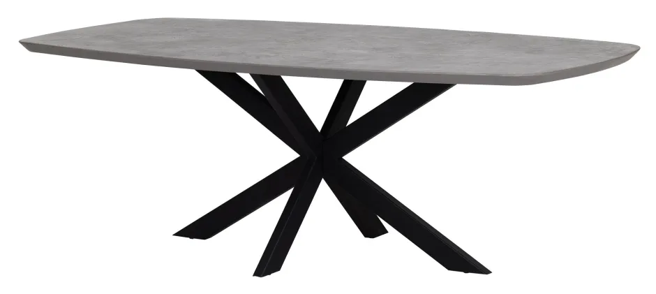 DTP Home Deens Ovale Eettafel Vito Mortex, kleur* Ovale Eettafel