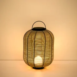 Kave Home Draagbare Tafellamp Saranella Oplaadbaar, kleur* Tafellampen Voor Buiten
