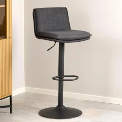 Bendt Draaibare Barkruk Ulysses kleur (zithoogte 68-89cm)* Barkruk Met Rugleuning|Barkruk Verstelbaar