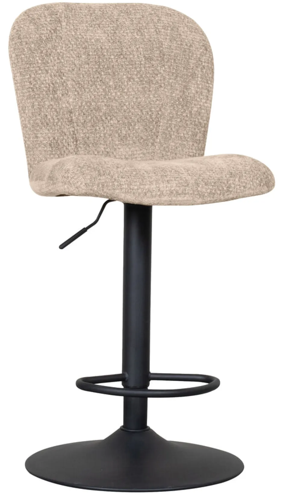 LABEL51 Draaibare Barkruk Vino Elite stof (zithoogte 64-84cm)* Barkruk Met Rugleuning|Barkruk Verstelbaar