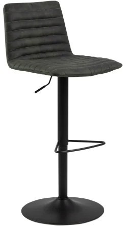 Bendt Draaibare Barkruk Yordy PU (zithoogte 60.5-82cm)* Barkruk Met Rugleuning|Barkruk Verstelbaar