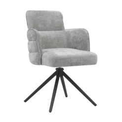 Tower Living Draaibare Eetkamerstoel Rumo* Draaibare Eetkamerstoelen|Eetkamerstoelen Met Armleuning