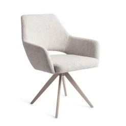 Jesper Home Draaibare Eetkamerstoel Yanai Turn Beige* Beige Eetkamerstoelen|Draaibare Eetkamerstoelen