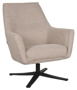 LABEL51 Draaibare Fauteuil Tod Bouclé* Fauteuil Stof / Textiel|Fauteuil Bouclé / Teddy