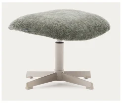 Kave Home Draaibare Hocker Teryl Chenille* Poefs & Hockers
