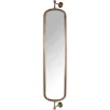 Richmond Interiors Draaibare Spiegel Hasting 192 x 41cm, kleur Brass Antique* Gouden Spiegels