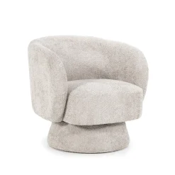 By-Boo Draaifauteuil Balou Bouclé* Fauteuil Stof / Textiel|Fauteuil Bouclé / Teddy