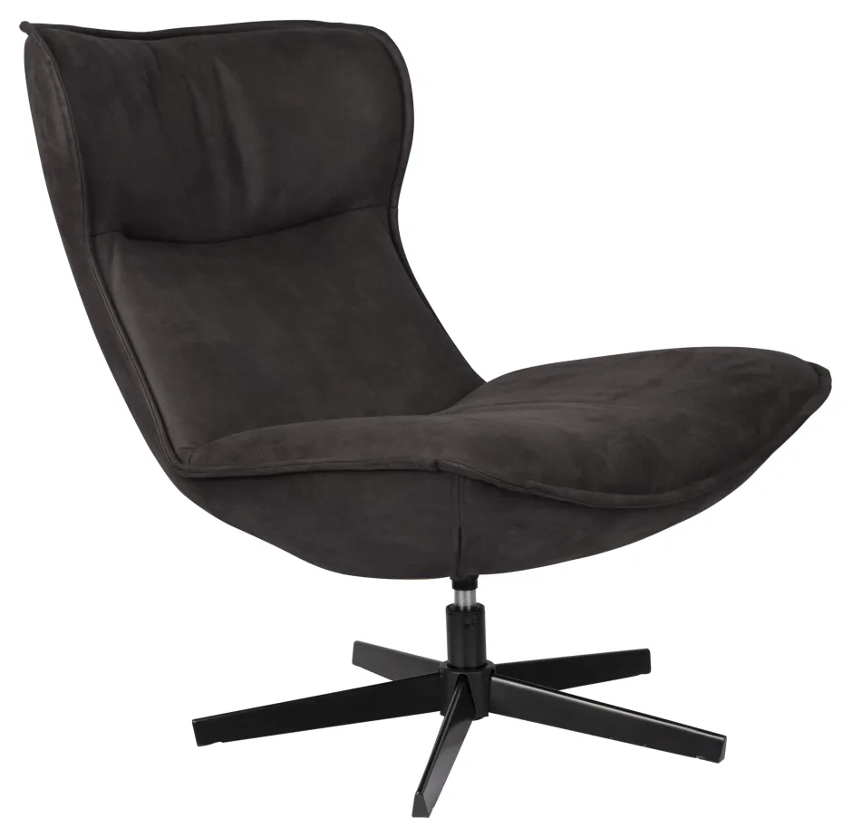 ZILT Draaifauteuil Belisama Lederlook* Fauteuil Stof / Textiel