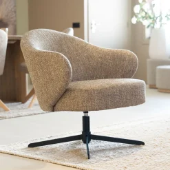 Eleonora Draaifauteuil Connor* Fauteuil Stof / Textiel