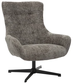 Artistiq Living Draaifauteuil Erskine Chenille* Fauteuil Stof / Textiel