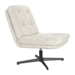 ZILT Draaifauteuil Kawana Chenille, kleur* Fauteuil Stof / Textiel