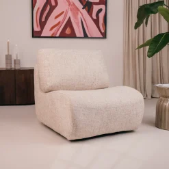 Eleonora Draaifauteuil Lucia* Fauteuil Stof / Textiel
