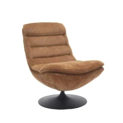 Tower Living Draaifauteuil Marano Chenille* Fauteuil Stof / Textiel