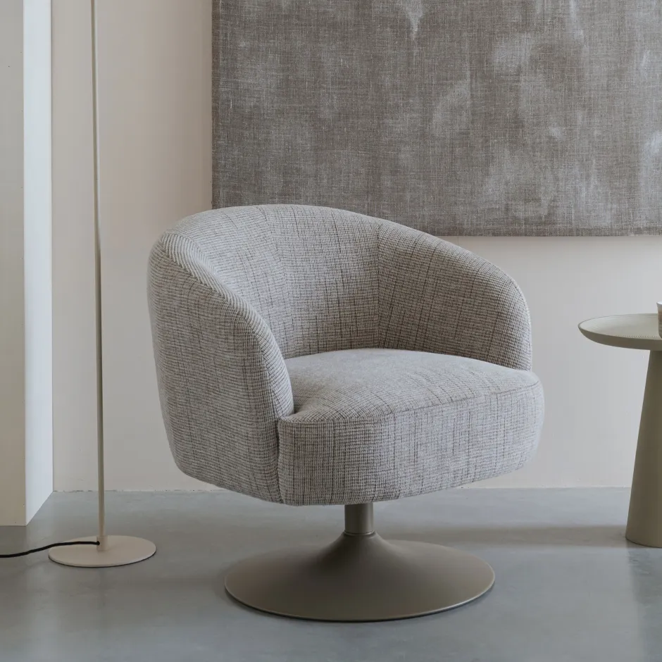 ZILT Draaifauteuil Sherra Geweven stof* Fauteuil Stof / Textiel