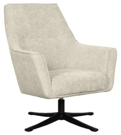 LABEL51 Draaifauteuil Tod Elite stof* Fauteuil Stof / Textiel