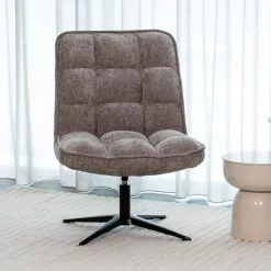 LABEL51 Draaifauteuil Vince Elite stof* Fauteuil Stof / Textiel
