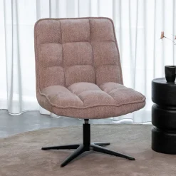LABEL51 Draaifauteuil Vince Elite stof* Fauteuil Stof / Textiel