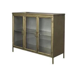 Dutchbone Dressoir Gertlush Antique Brass, 100cm* Dressoirs
