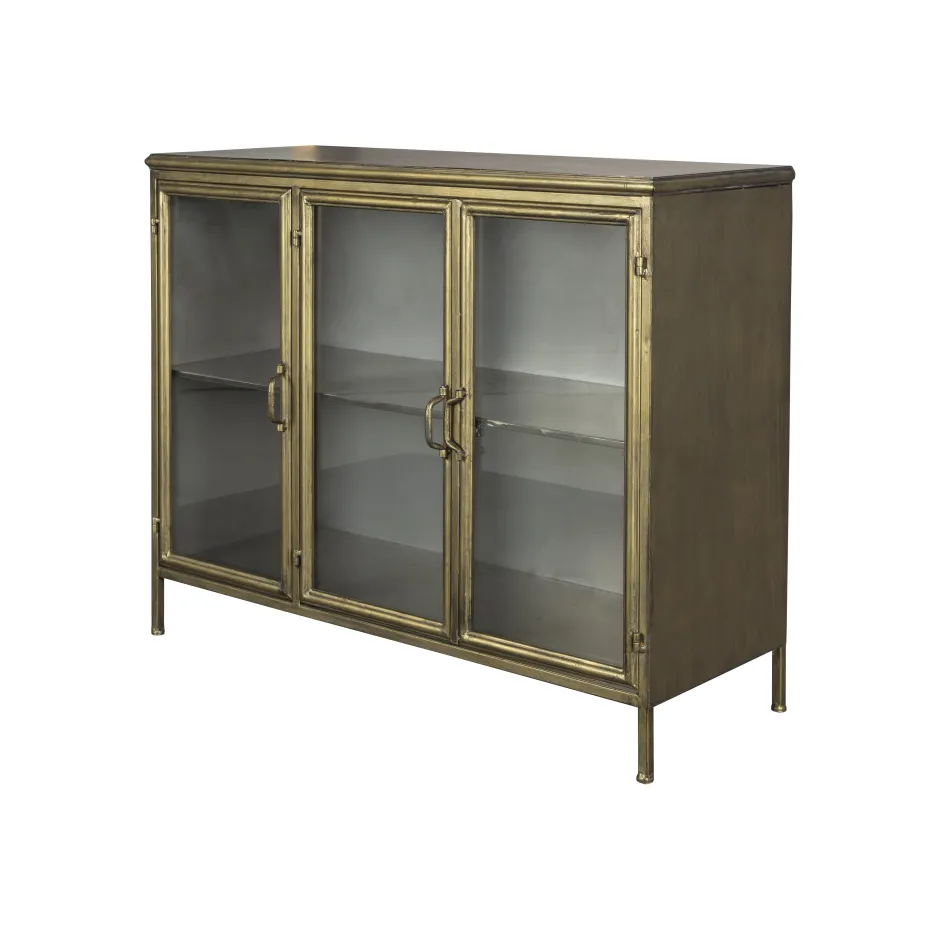 Dutchbone Dressoir Gertlush Antique Brass, 100cm* Dressoirs