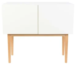 Zuiver Dressoir High on Wood kleur Glossy White* Dressoirs