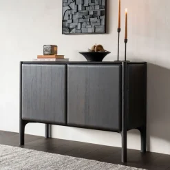 Ethnicraft Dressoir PI Gevernist Teakhout, kleur* Dressoirs