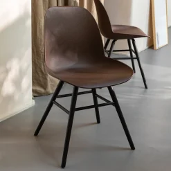 Zuiver Eetkamerstoel Albert Kuip Gerecycled kunststof, kleur* Eetkamerstoelen Zonder Armleuning