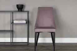 Nohr Eetkamerstoel Alexys Rib* Beige Eetkamerstoelen|Eetkamerstoelen Zonder Armleuning