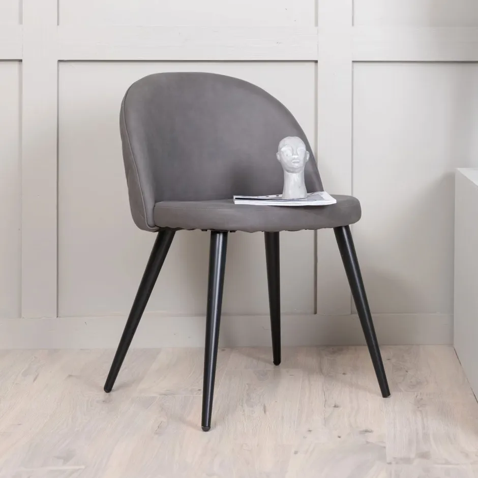 Nohr Eetkamerstoel Amon kleur* Eetkamerstoelen Zonder Armleuning