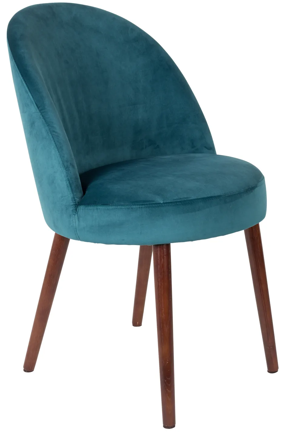 Dutchbone Eetkamerstoel Barbara Velvet* Eetkamerstoelen Velvet / Fluweel|Eetkamerstoelen Zonder Armleuning